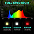 PHLIZON FD6000 PLUS 640W Full-spectrum Daisy Chain Dimmable LED Grow Light with Detachable Driver