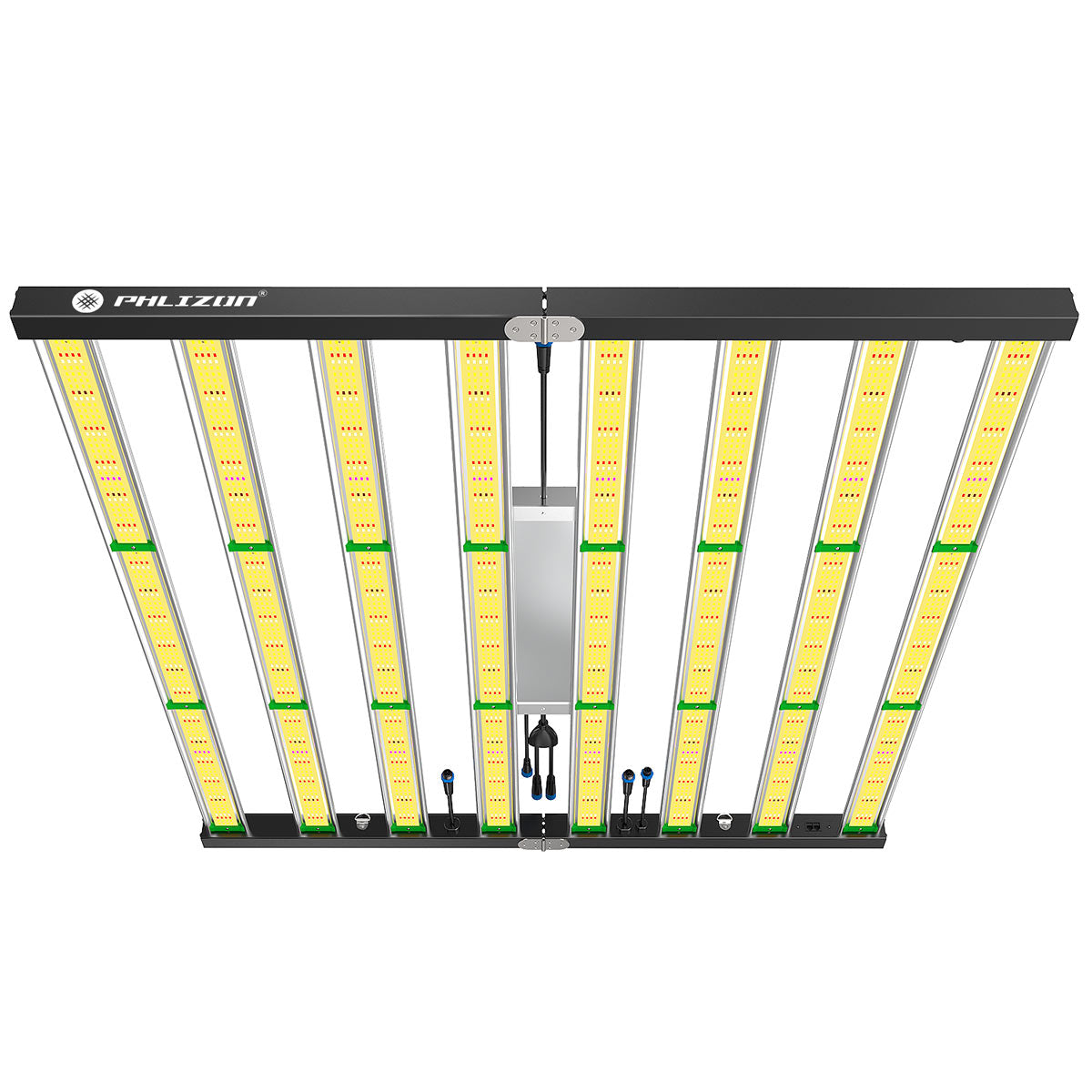 PHLIZON FD9600 1000W Full-Spectrum+UV/IR Daisy Chain Dimmable Cost-effective High-yield Commercial LED Grow Light for 6×6FT