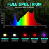 PHLIZON PH-B8-D PLUS 640W Full-spectrum+UV/IR Daisy Chain Dimmable Cost-effective High-yield Commercial LED Grow Light for 4×4